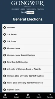 michigan elections iphone screenshot 1