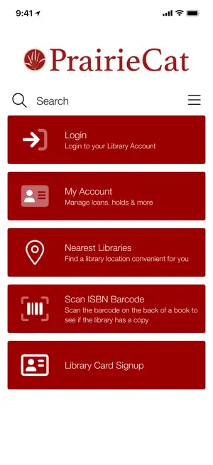 PrairieCat Libraries Mobile screenshot 1