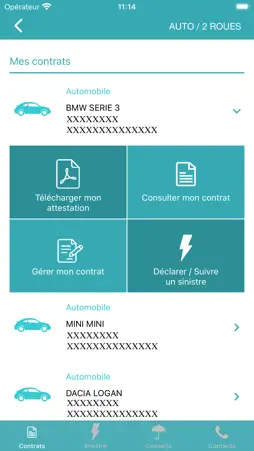 Mes Assurances screenshot 2