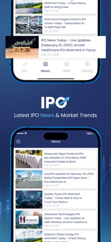 Live IPO GMP – IPO Tracker Screenshot 5 of 5