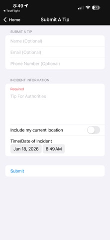 App screenshot