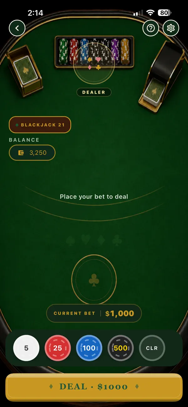 Screenshot #3 pour BlackJack - Hit It Rich