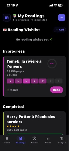 AntReader screenshot