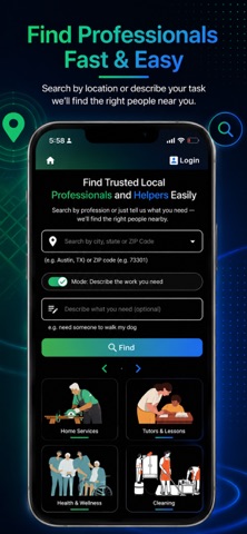NearbyProfessionals Screenshot 4 of 9