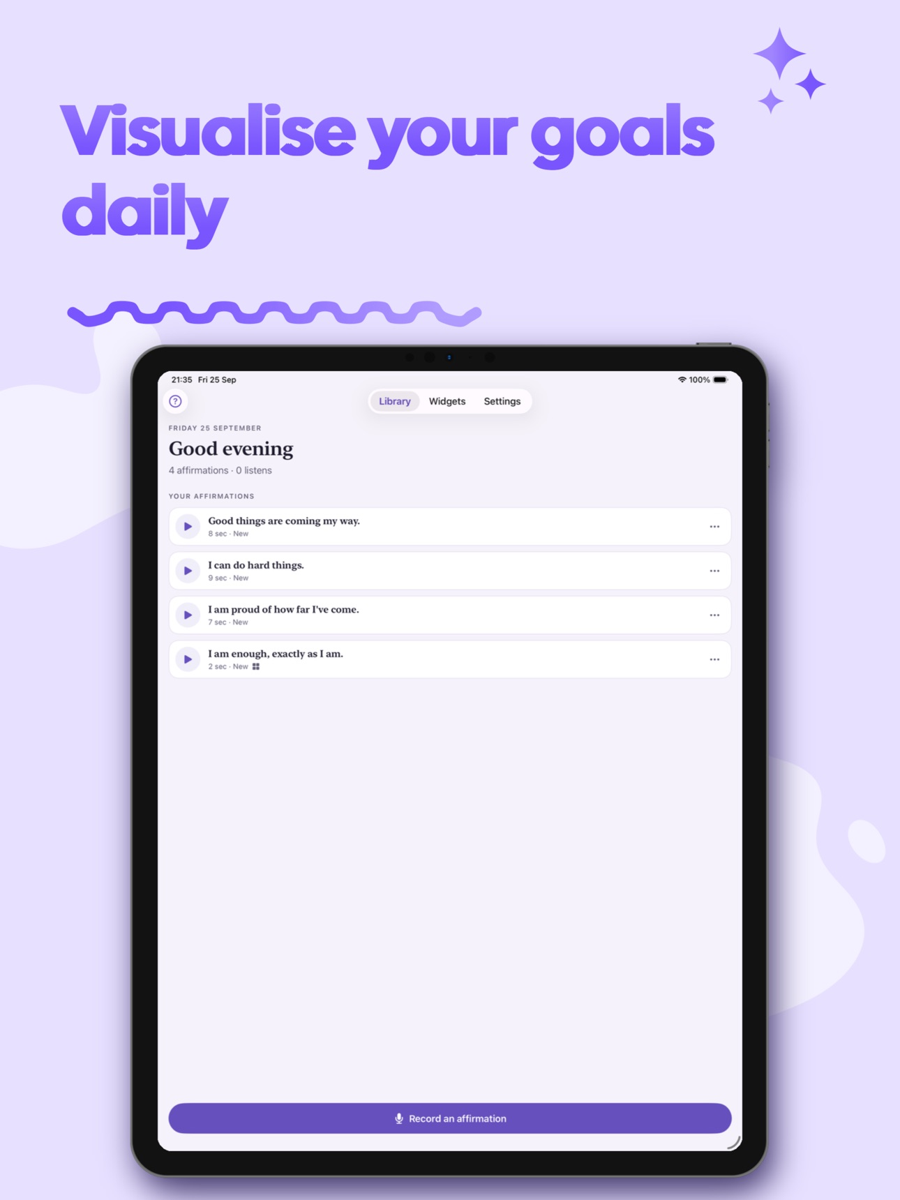 Screenshot 6 of Positive: Affirmations Daily