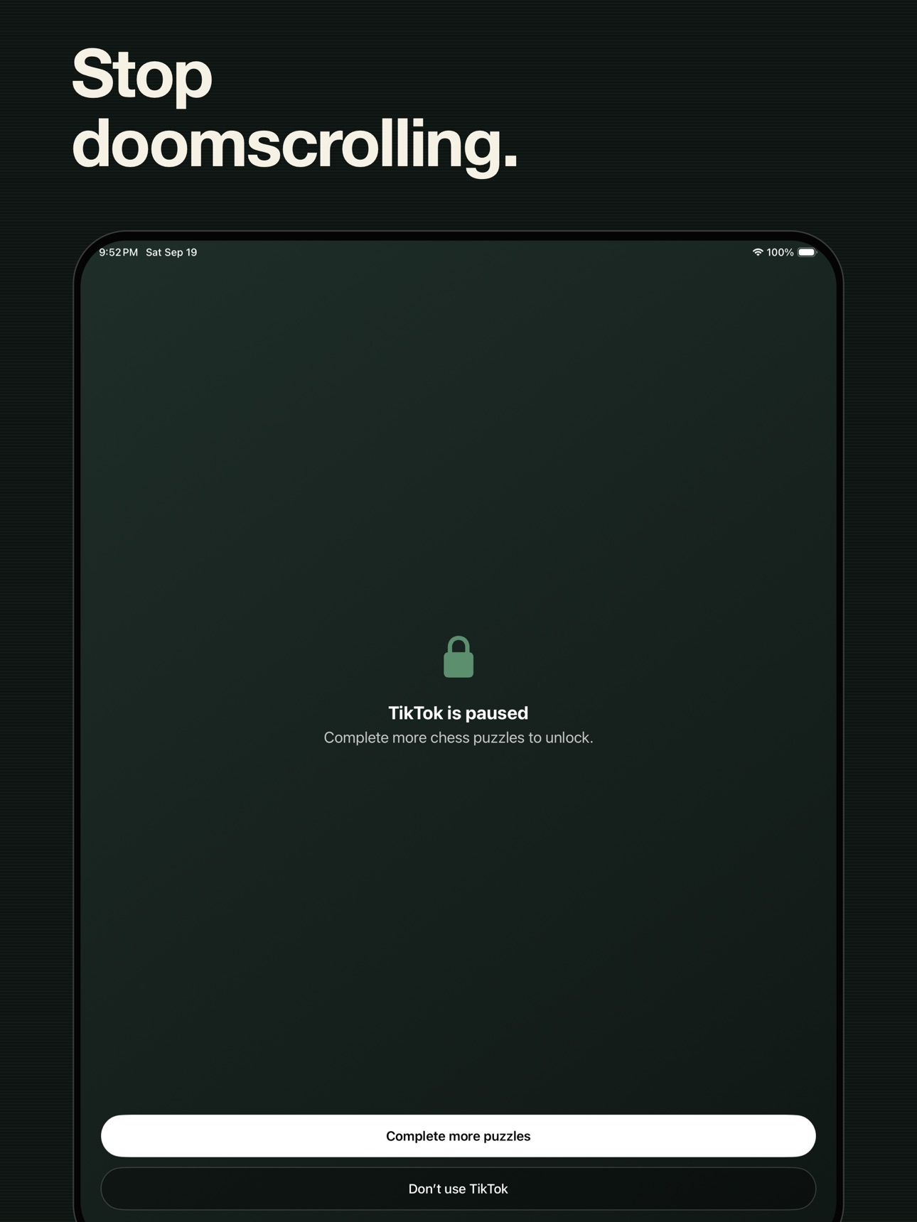 Screenshot 8 of CHESS/BLOCK: Screen Time