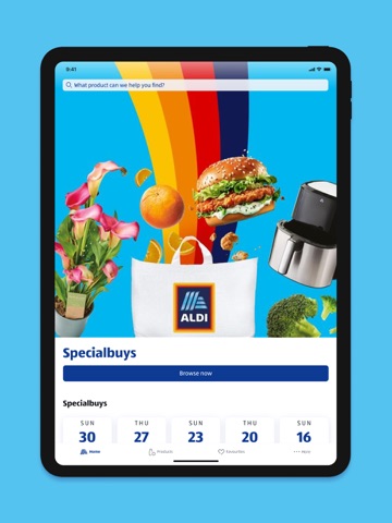 ALDI UK iPad screenshot 1