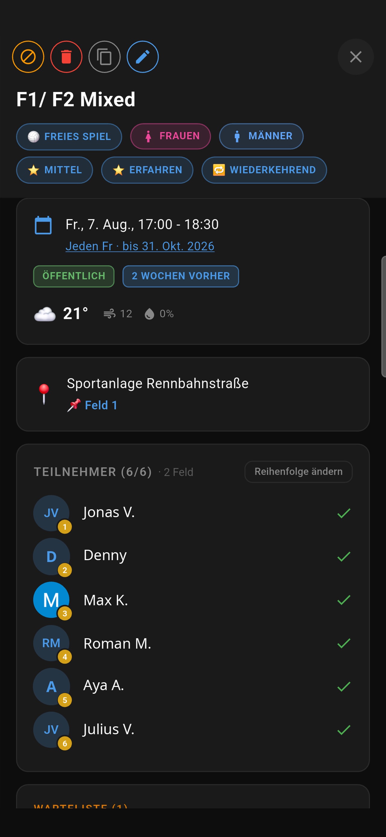 Screenshot 2 of SandMatch – Beachvolleyball