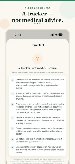 LittleGrowth — Growth Charts iPhone Ekran Görüntüsü 6