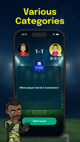 OneBallr - Football Quiz Duel screenshot