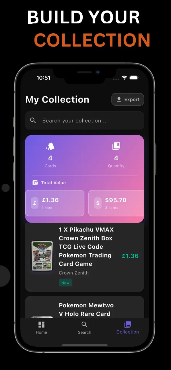 #4. Card Value Scanner Pro (iOS) Podle: Steward Technologies Ltd