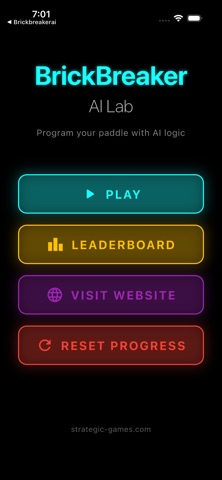 Brick Breaker AI screenshot