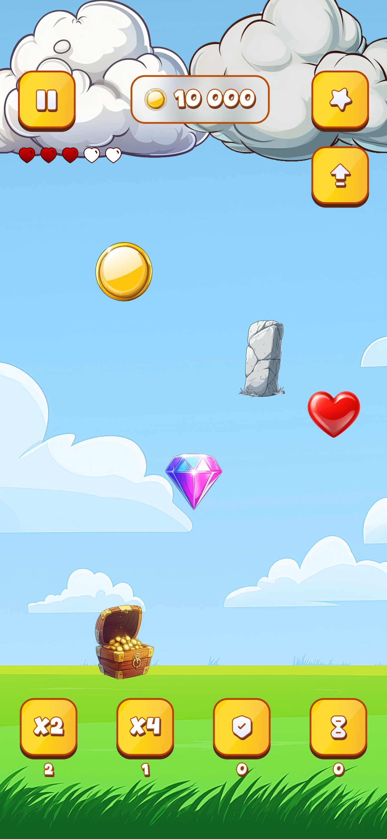 Coin Сatcher: Gem Drop screenshot 2