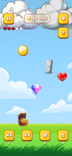 Coin Сatcher: Gem Drop screenshot 2
