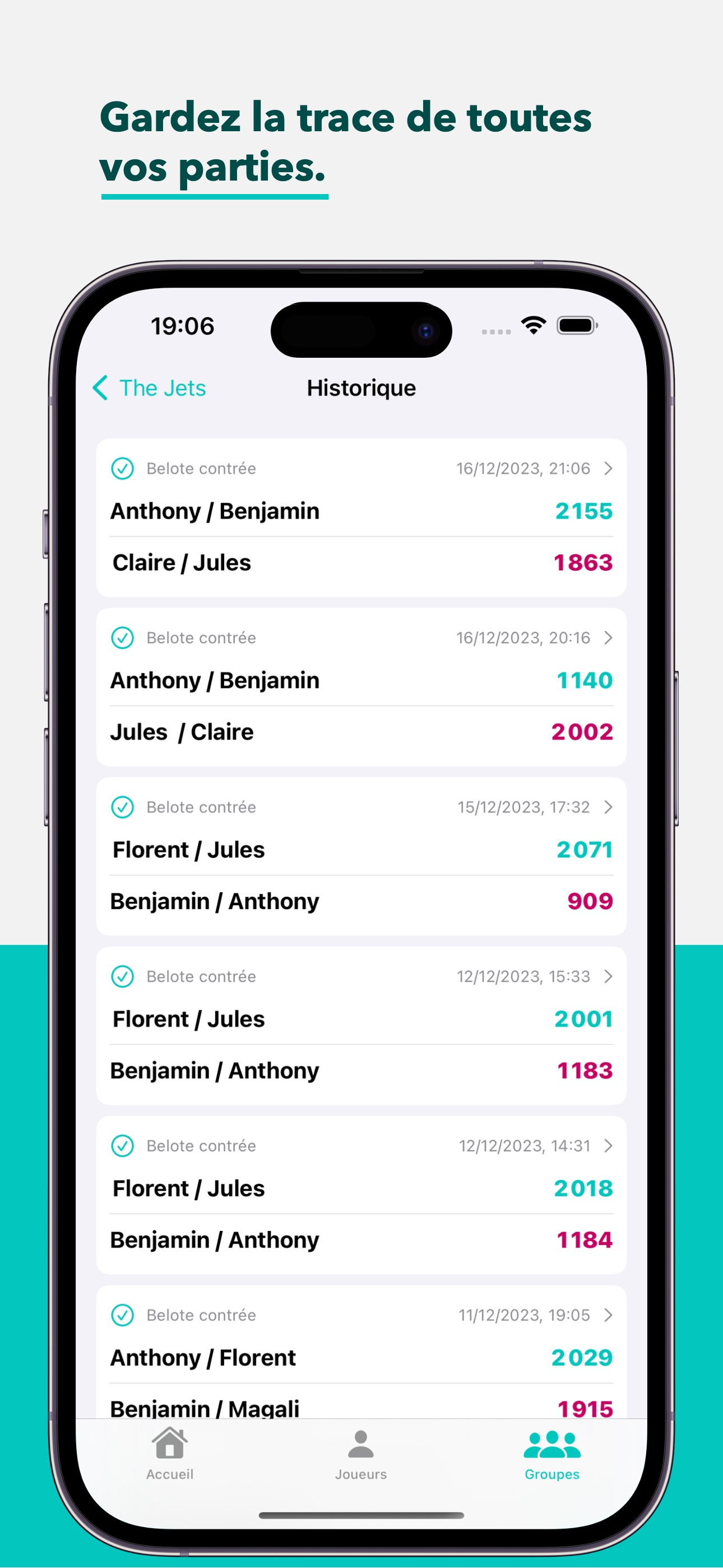 Belote° Pocket screenshot 3