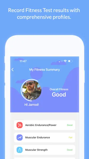 Fitness Tests screenshot 1