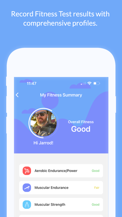 Screenshot #1 pour Fitness Tests