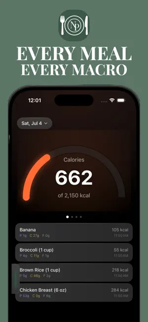 NexoPlate: AI Calorie Counter screenshot 1