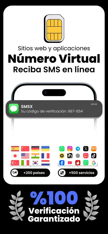 SMSX: Número Virtual Mexico screenshot 1 of 4