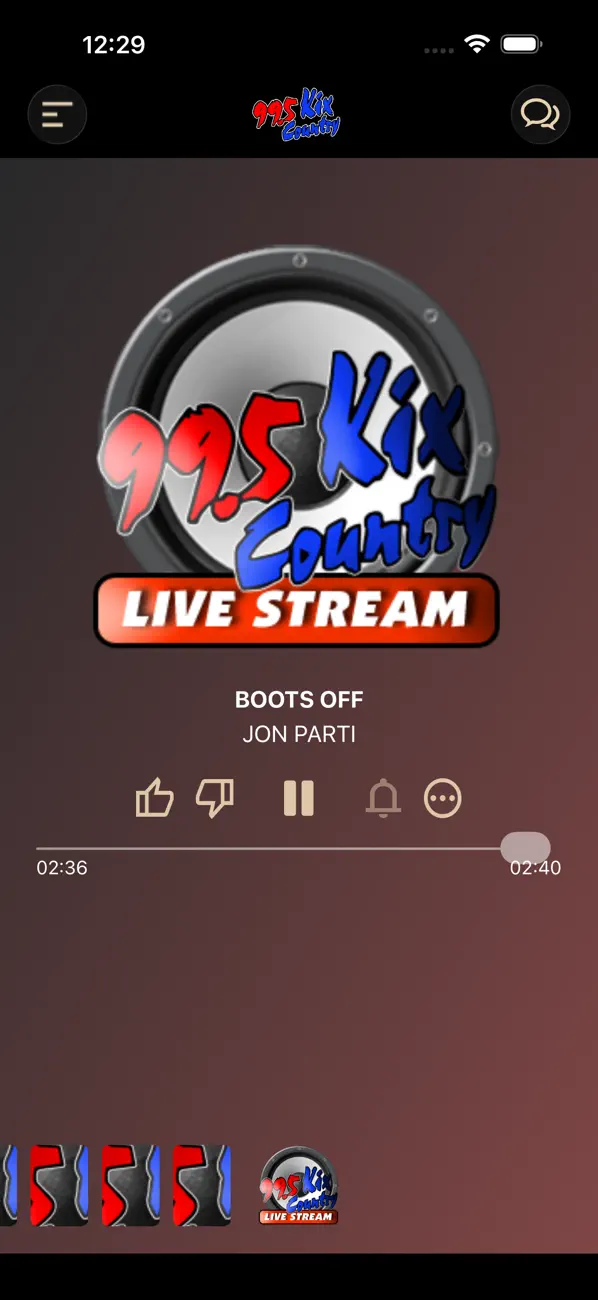 Screenshot #1 pour Kix Country LIVE