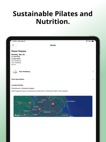 SM • Pilates & Nutrition iPad screenshot