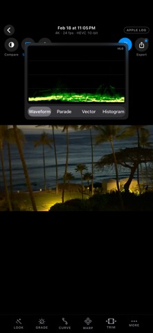 Lightscope — Video Grading Screenshot 2 of 5