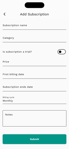 SubTrail screenshot
