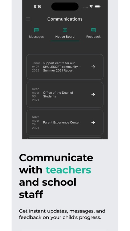 ShuleSoft Parents Experience