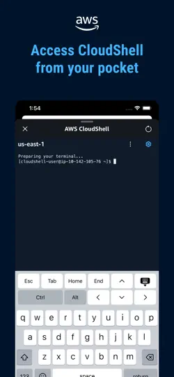 AWS Console iPhone Screenshot 5