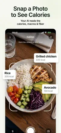 CalZen AI Food Calorie Counter: Screenshot 3 von 10