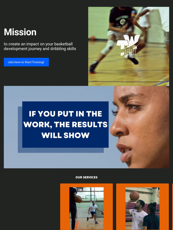 TWebbAffect B.O.L.D. iPad screenshot 1 - Sports app