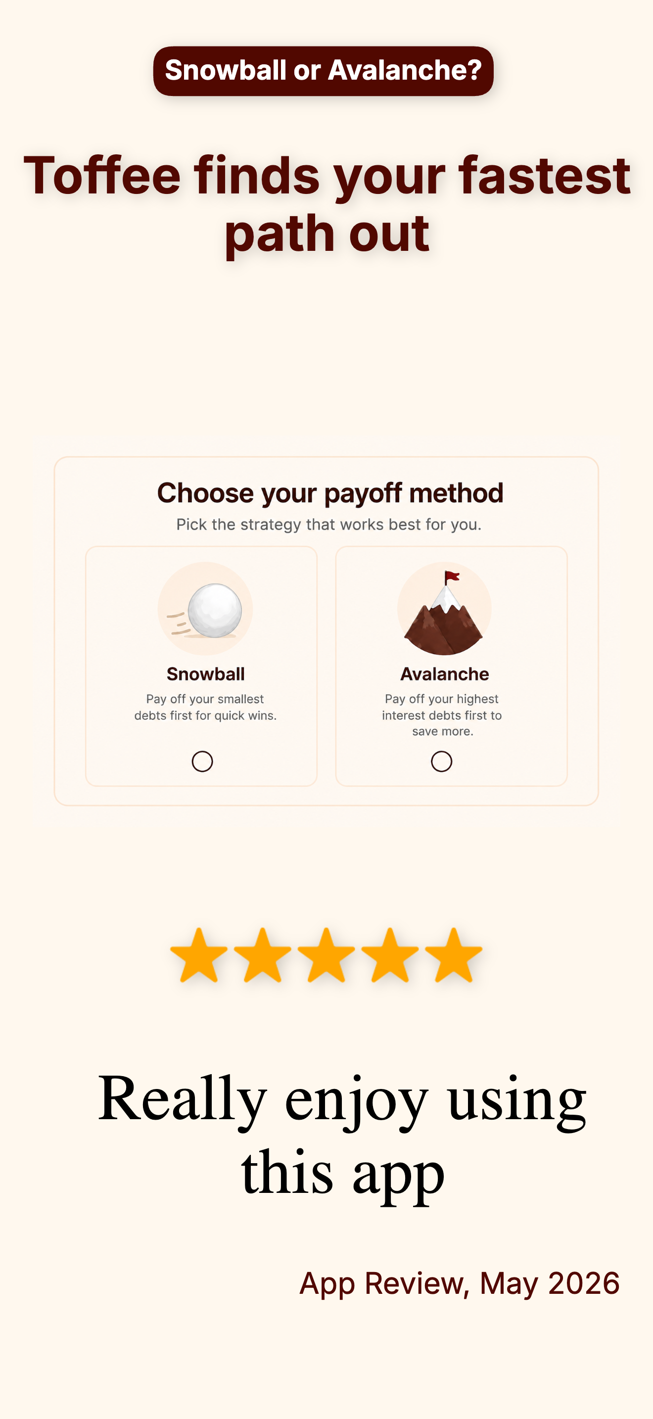 Toffee: Debt Payoff Tracker screenshot 2