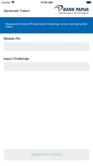 Token IB Papua Screenshot