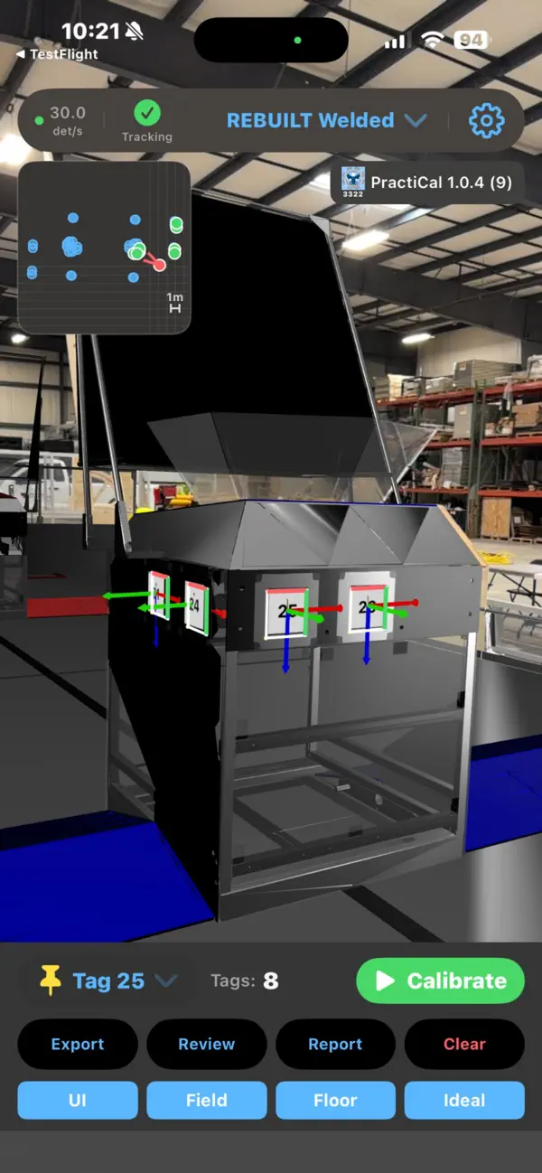 #2. PractiCal AR (iOS) Ved: A2IDEA, LLC