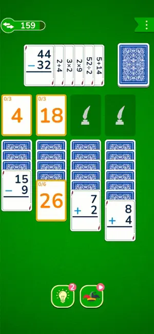 Math Quest: Number Solitaire screenshot 2