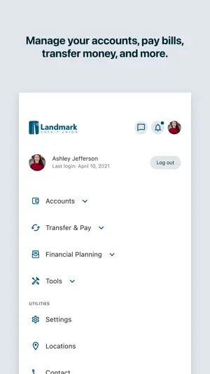 Landmark Credit Union Mobile screenshot 4