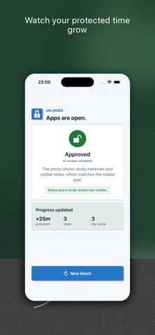 Procrastination Lock iPhone screenshot