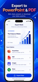 PPT AI Slide Maker, Gamma app screenshot