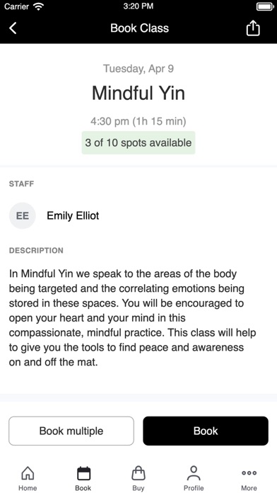 Renegade Yoga Center Screenshot