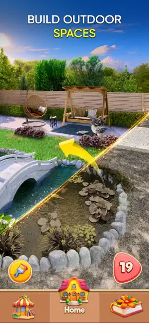 Garden & Home: Design Game screenshot 2