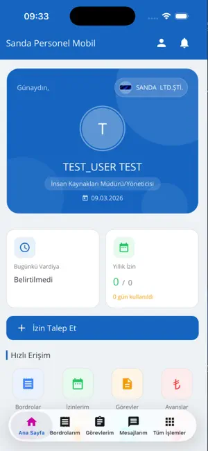 Sanda Personel Mobil screenshot 1