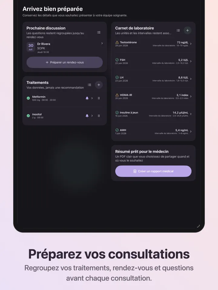 Cystra sur iPad : capture d’écran 5 sur 7