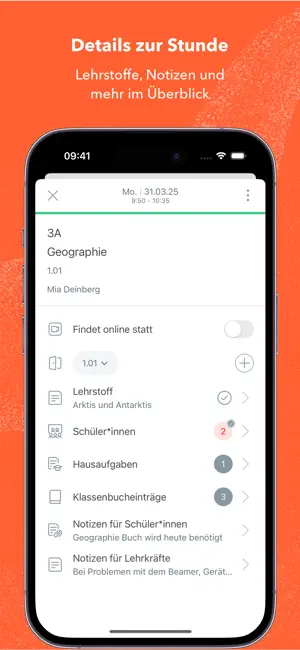 Untis Mobile iPhone screenshot 4