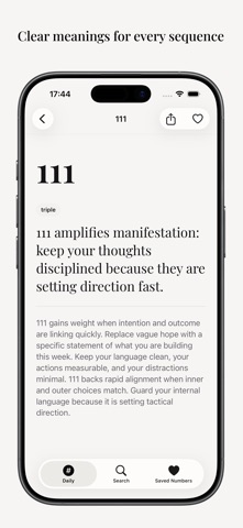 Nums: Daily Angel Numbers screenshot