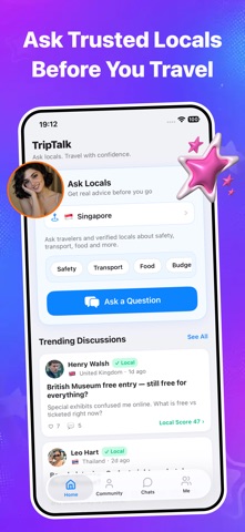 TripTalk - Ask locals Screenshot 1 of 5