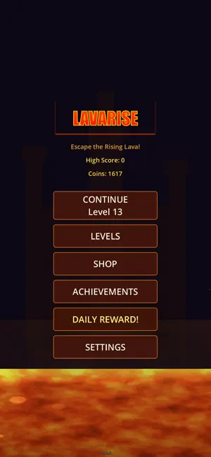 LavaRise screenshot 1
