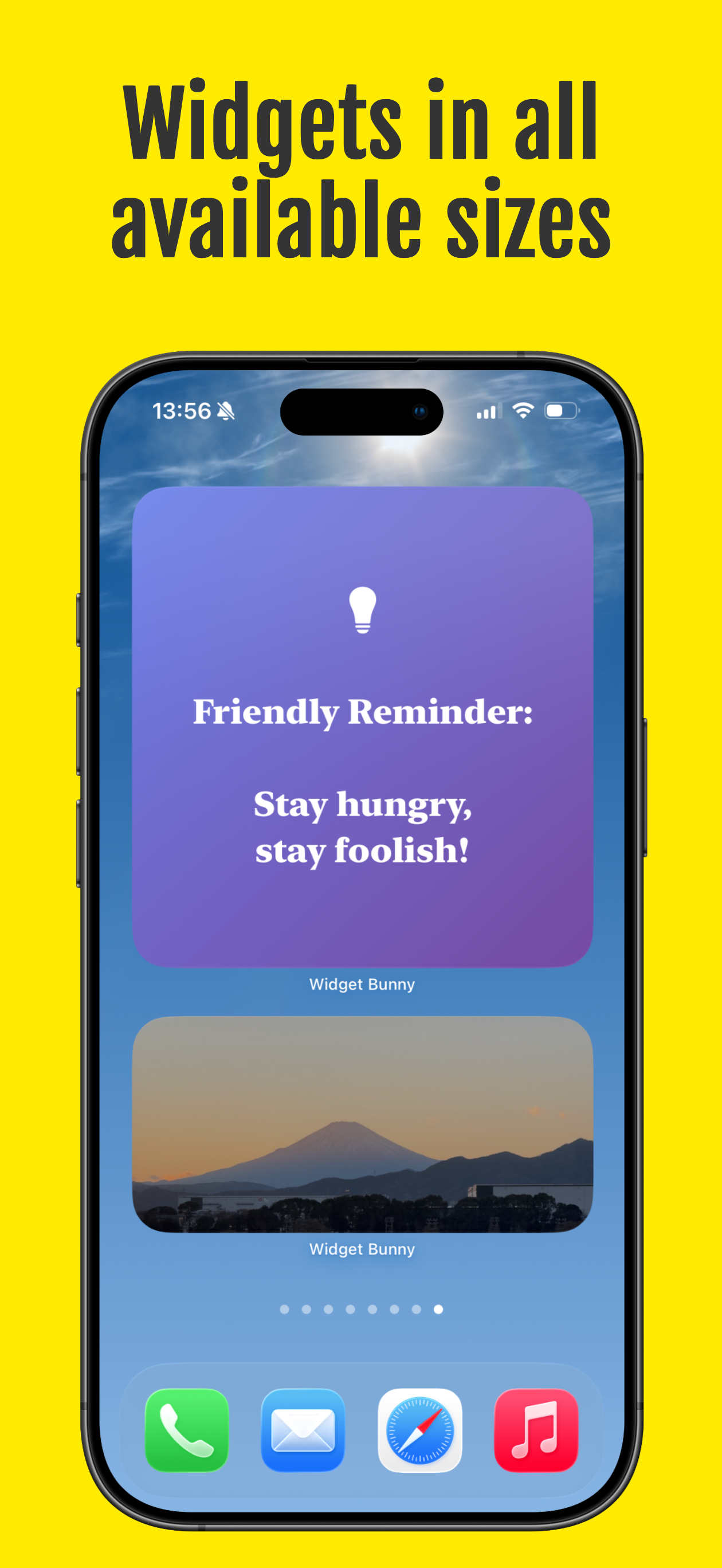 Widget Bunny screenshot 2
