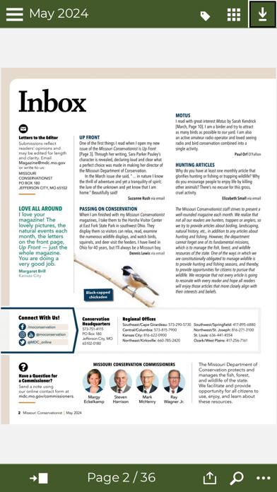 Screenshot #3 pour MO Conservationist Magazine