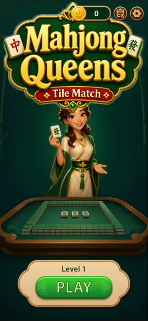 Mahjong Queens: Tile Match screenshot 2