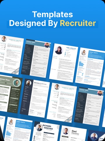 AI Resume Maker • Make Resume iPad screenshot